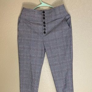 Joie plaid pants size 4